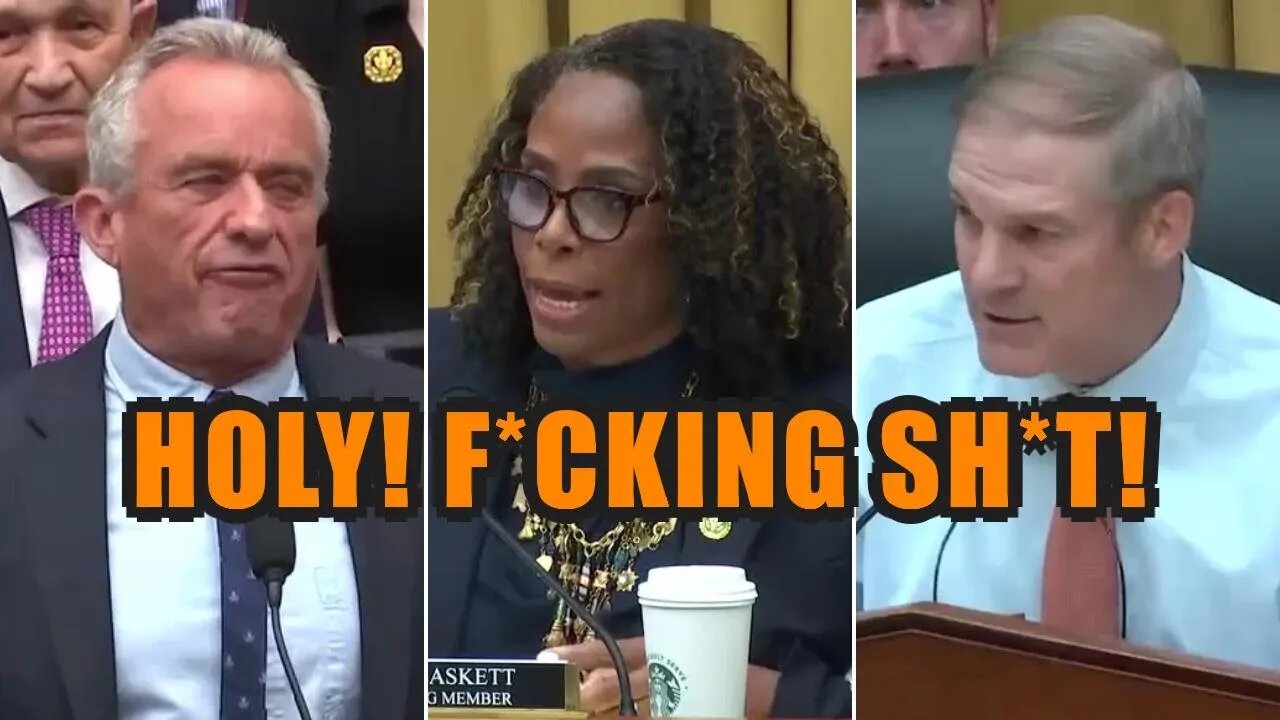 Robert F. Kennedy Clashes With Stacey Plaskett At Censorship Hearing