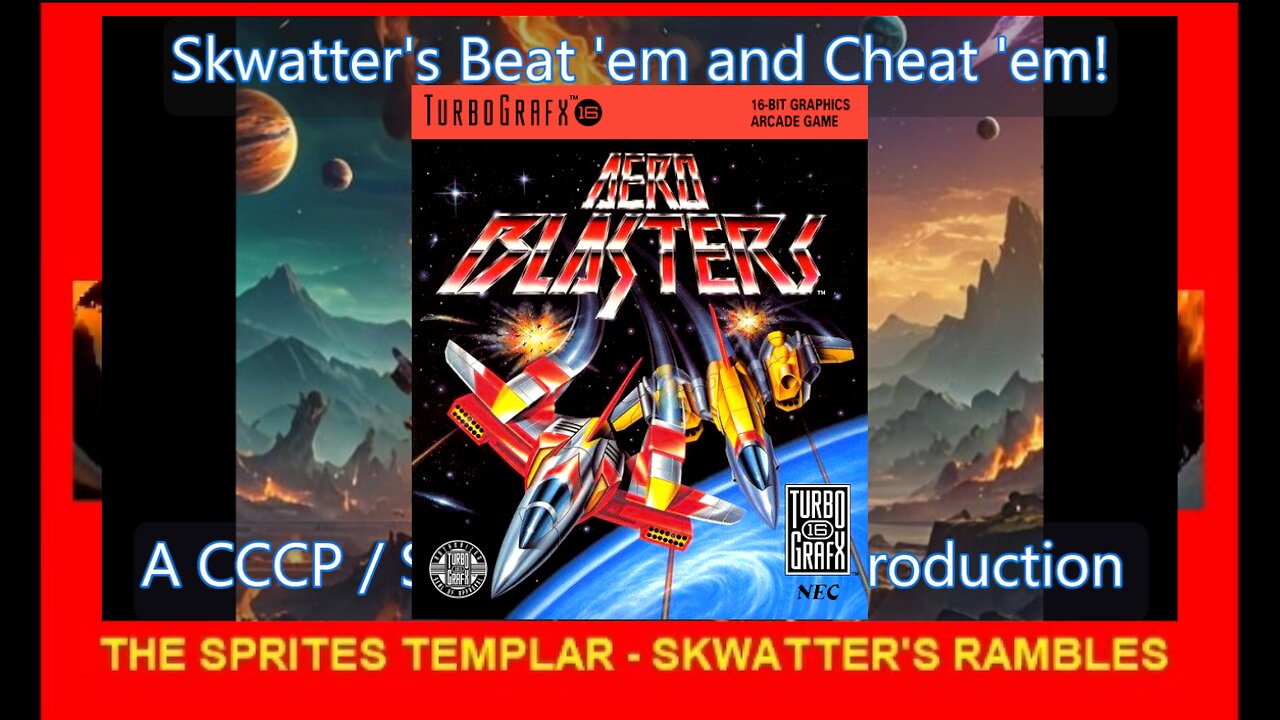 Aero Blasters - (TG-16) 2/2 - Ramble-play