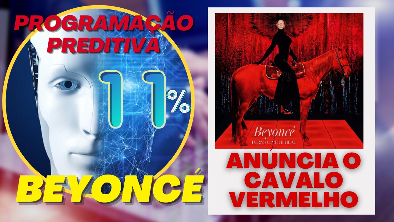 Beoyncé anuncia o cavalo vermelho na revista Vogue