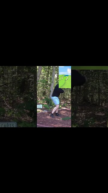 Quogue Field Club - Hole 6 #Shorts #Golf #GarminR10 #R10 #Golfing #Golfer #SimGolf #YoutubeShorts