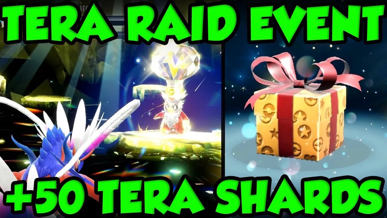 AMAZING NEW DELIBIRD TERA RAID EVENT GUIDE + 50 TERA SHARD MYSTERY GIFT!