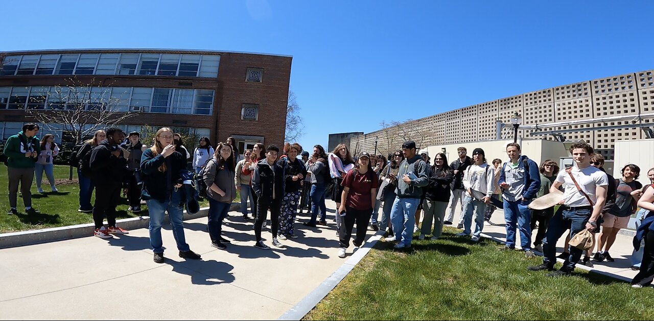 UMass Amherst: Crowd Turns Riotous, Sinner Froths At The Mouth, Student Steals My Bible & Rips Out Pages, Sinner Throws Water All Over Me, Sinner Presses Black Tape Over My Go-Pro, Chaos, Sinner Stalks Me (Viewer Discretion Advised)