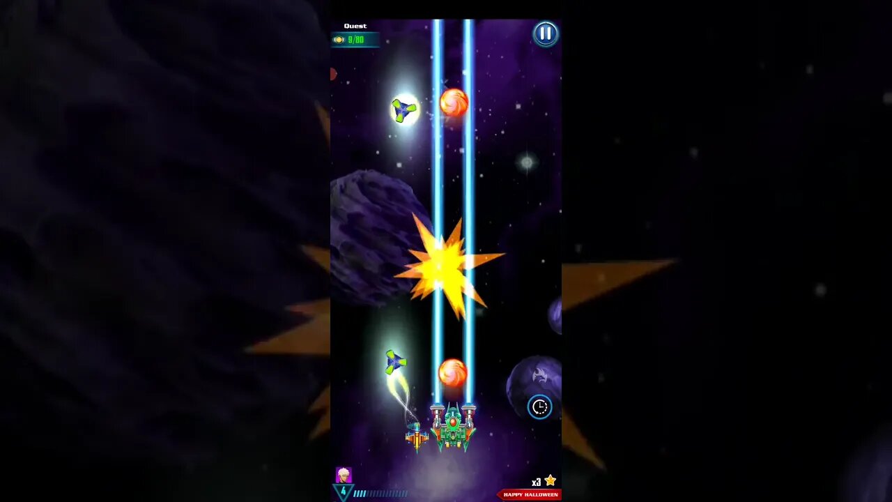 Galaxy Attack Alien Shooter - Happy Halloween Event 2022 - Level 8 of 20