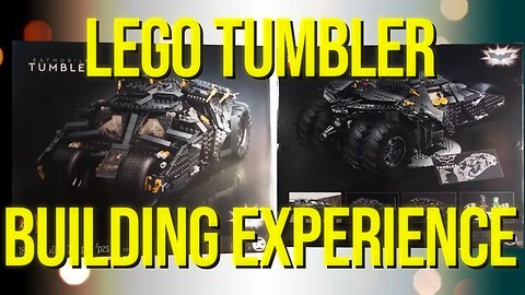 LEGO Tumbler Building Experience