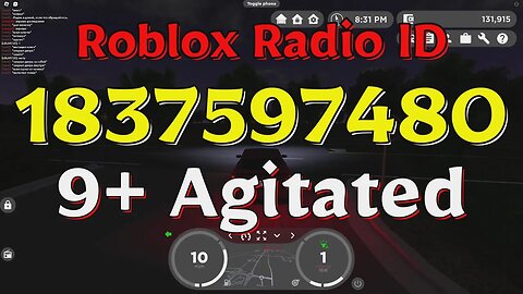 Agitated Roblox Radio Codes/IDs