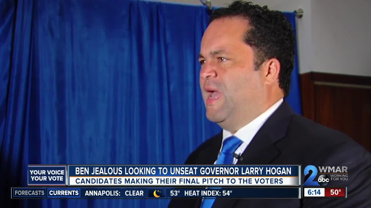 Ben Jealous looking to unseat Governor Larry Hogan