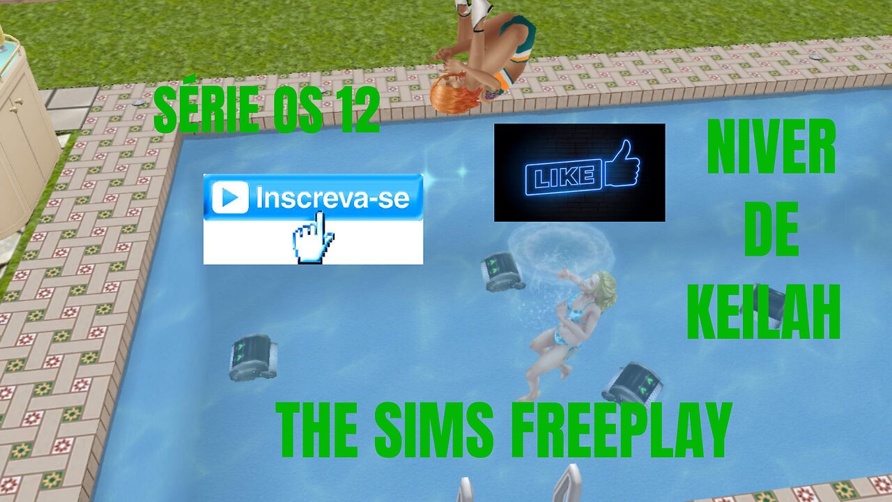 SÉRIE OS 12 JOGANDO NIVER DE KEILAH THE SIMS FREEPLAY