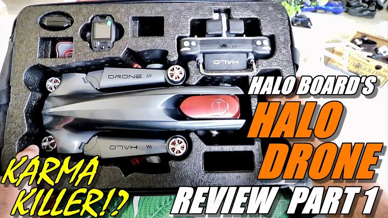 GoPro Karma Killer!? HALO DRONE PRO Review - Unboxing, Inspection & Setup - A Top Drone for 2018?