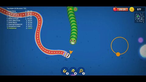 CASUAL AZUR GAMES Worms Zone .io - Hungry Snake 24