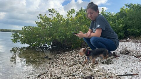 Beach time! Cooling off from the Florida sun