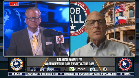 Senator Bob Hall of Texas: Federal Government is Biggest Threat Americans Face and Possible J6 Style Set Up At TX Border
