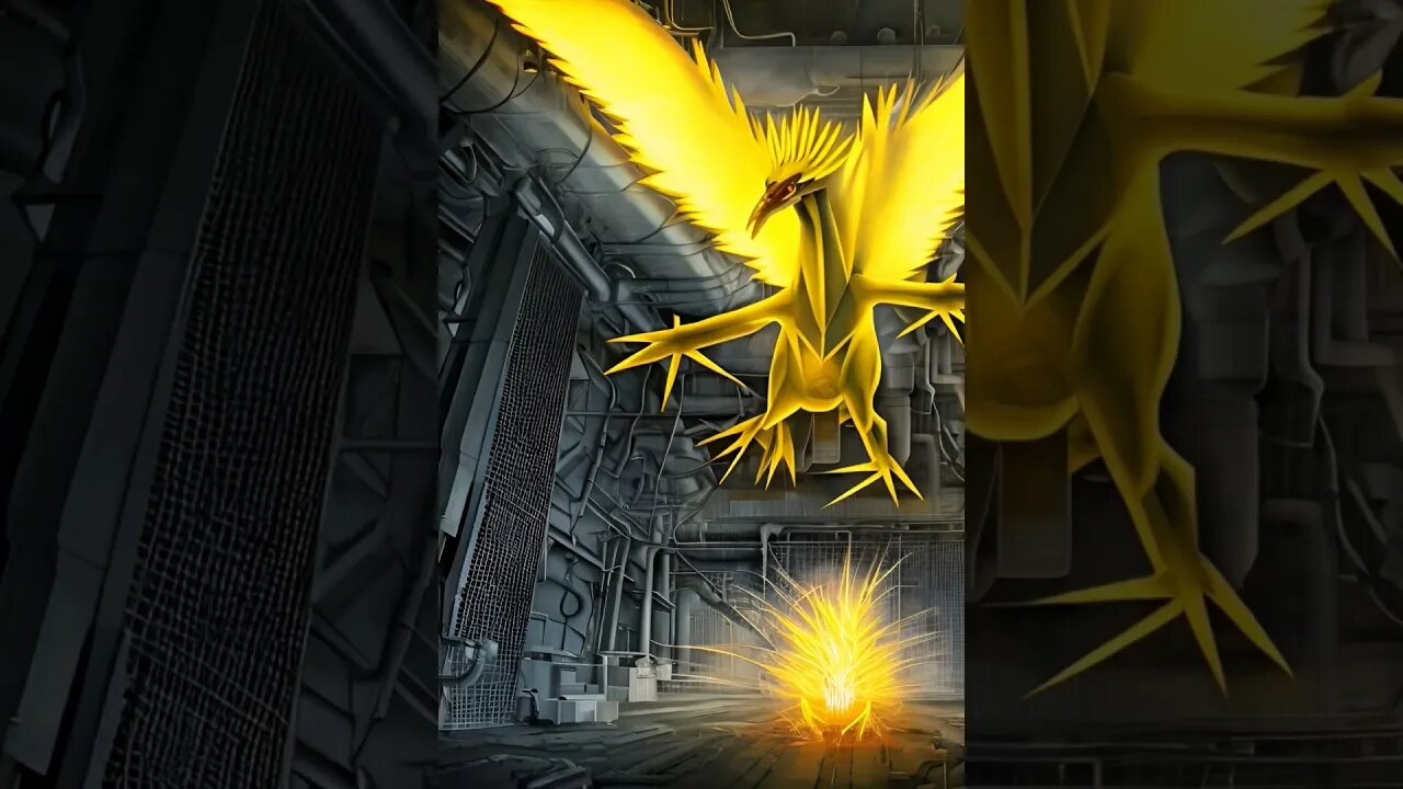 AI generated Zapdos #whosthatpokemon #pokemon