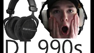 New Headphones Unboxing DT990!!!!