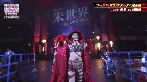 syuri Nagoya Supreme Fight 2022 Entrance