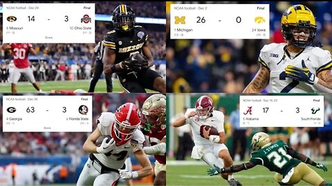 The 10 WORST College Football Games of 2023