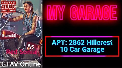 Grand Theft Auto V (My Garage [E3] APT: 2862 Hillcrest 10 car