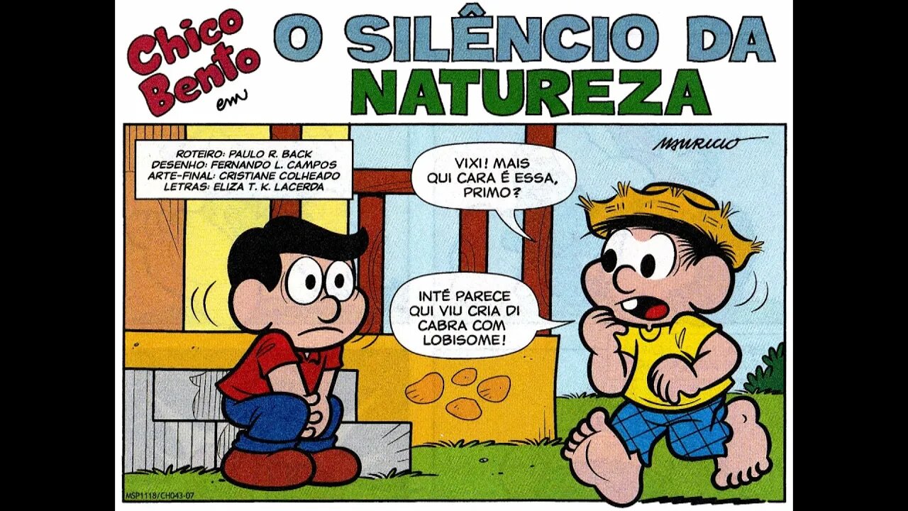 Chico Bento em-O silêncio da natureza | Gibis do Rapha 2