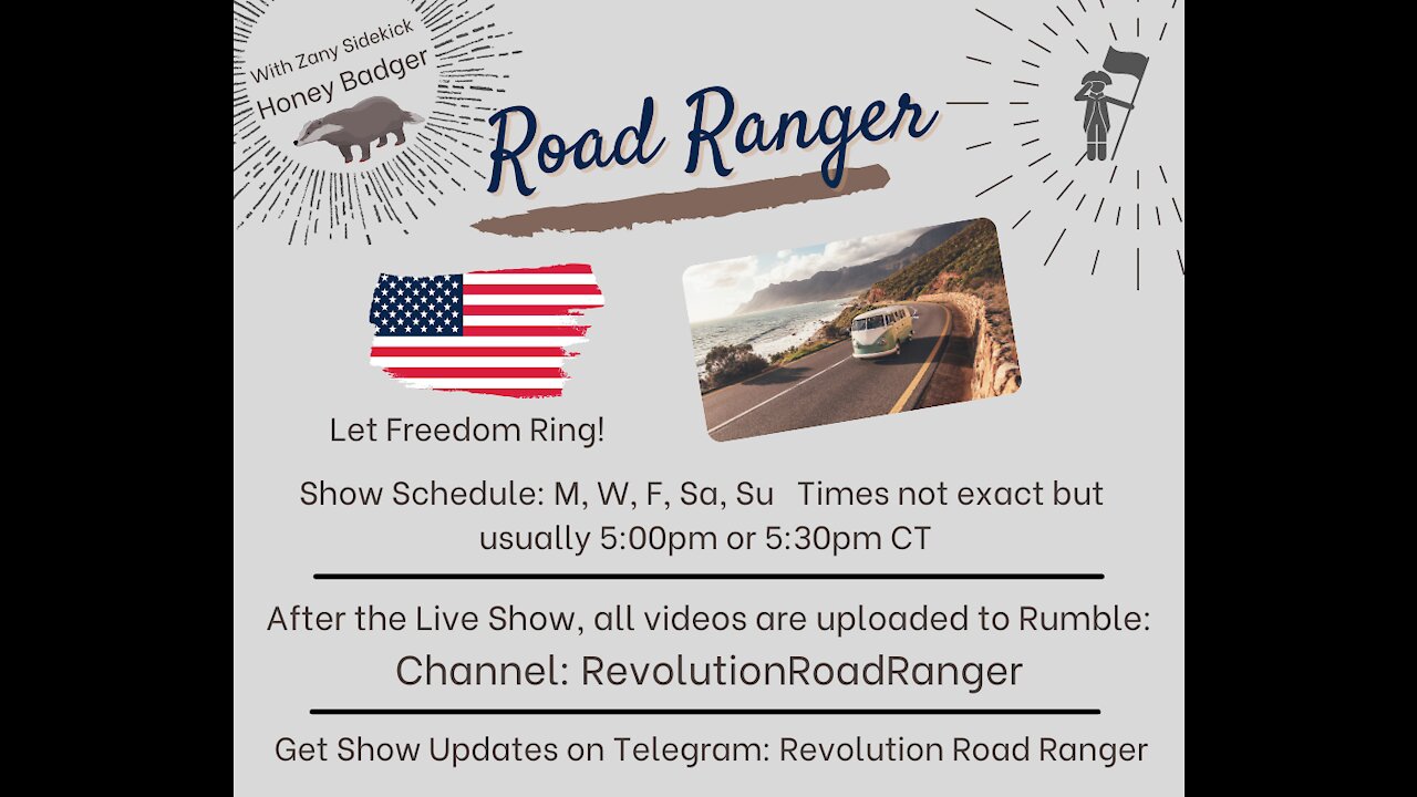 Revolution Road Ranger - Gen Flynn on AZ Audit, Biden to increase Capitol Gains Tax 04/26/21