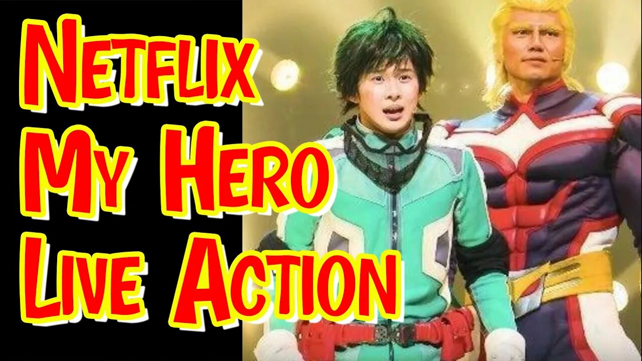 My Hero Academia Live Action Announced By Netflix #netflix #anime