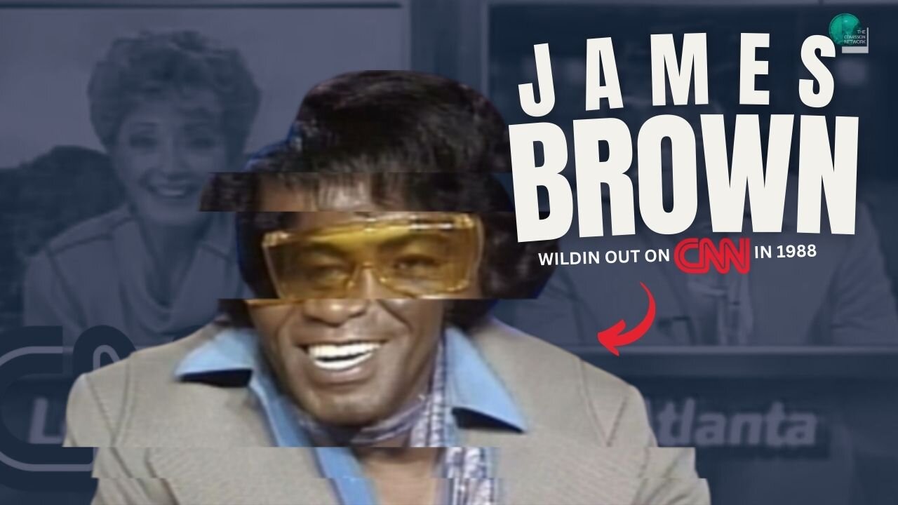 JAMES BROWN WILDIN OUT ON THE NEWS IN 1988