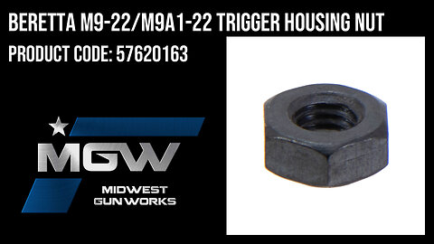 Beretta M9-22/M9A1-22 Trigger Housing Nut - 57620163