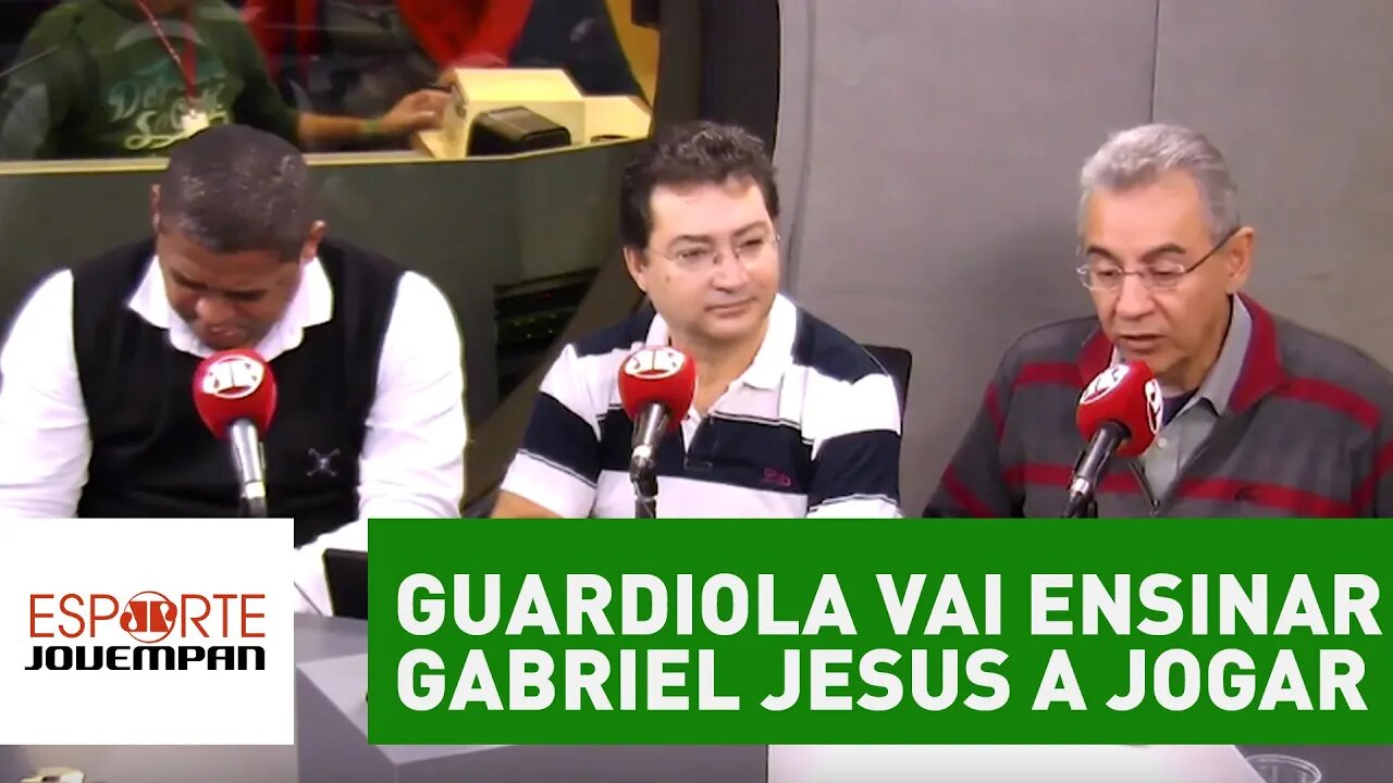 "O Guardiola vai ensinar o Gabriel Jesus a jogar futebol", crava Flávio Prado