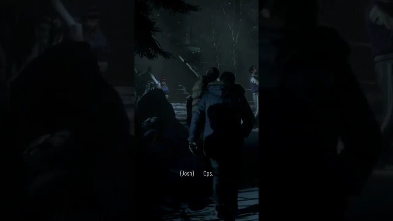 Until Dawn, Josh encontra com seus amigos no acampamento, #short