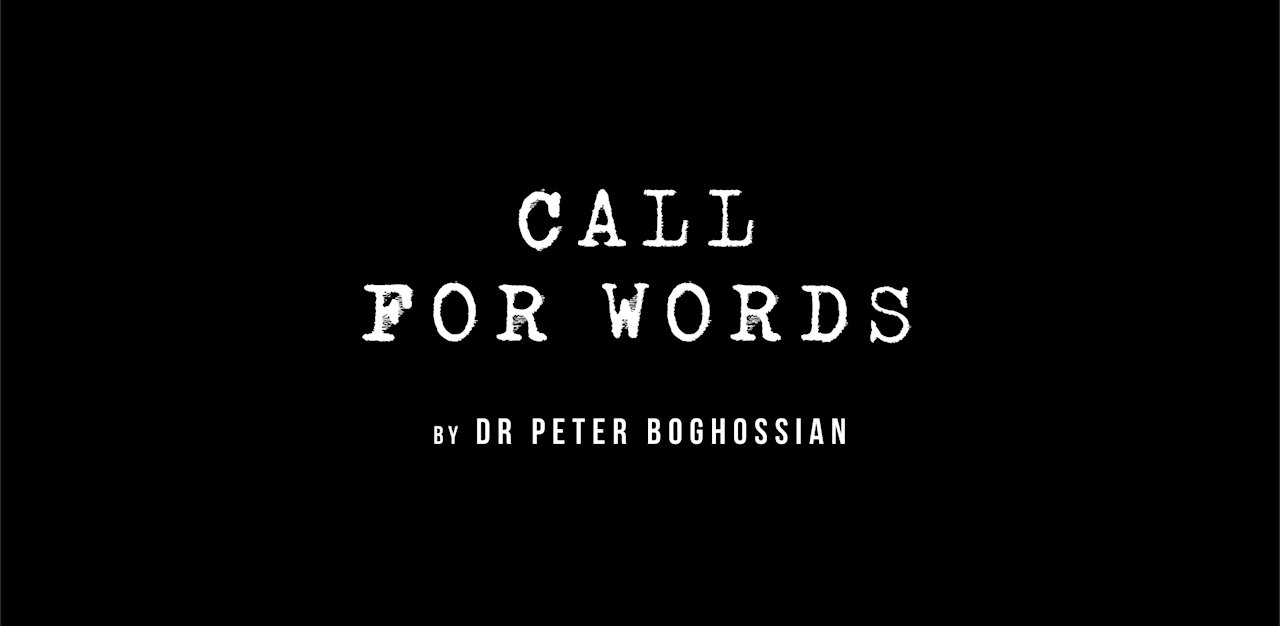 Call for Words for "Woke in Plain English" Series