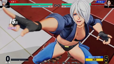 The King of Fighters XV nude mod SNK格斗游戏拳皇15安琪儿Angel VS不知火舞 Mai Shiranui しらぬい まい 性感裸体皮肤