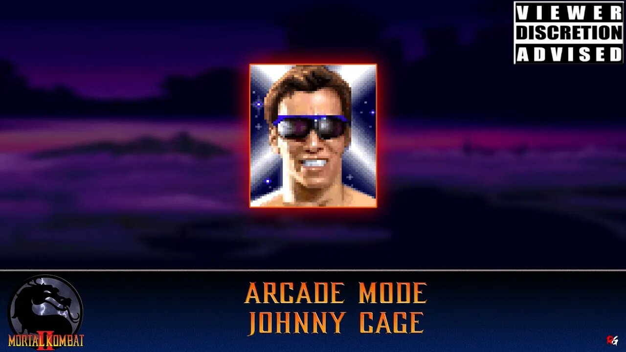 Mortal Kombat 2: Arcade Mode - Johnny Cage