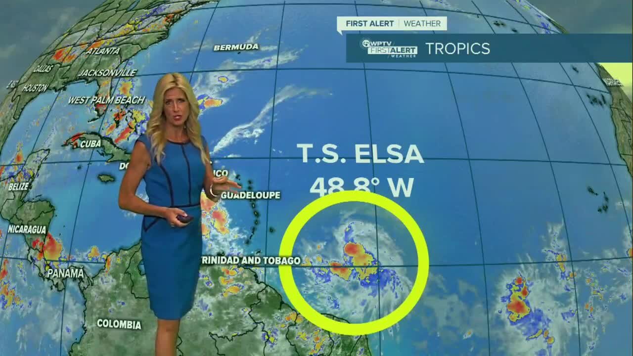 Why Tropical Storm Elsa is such an unusual system