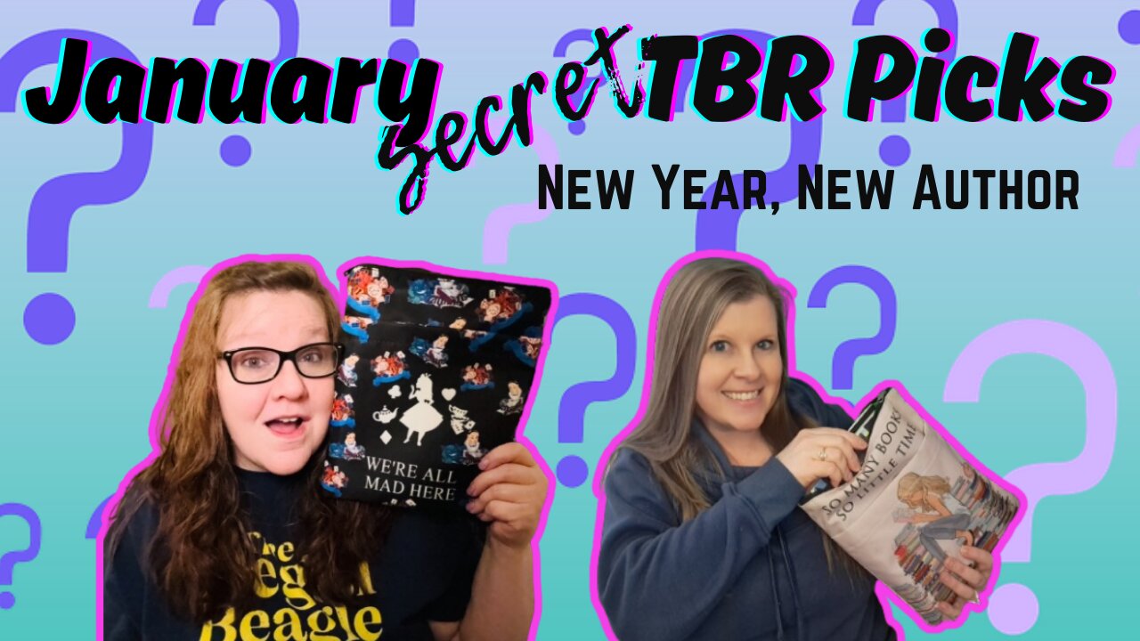 January Secret TBR Books Reveal + Reading Vlog