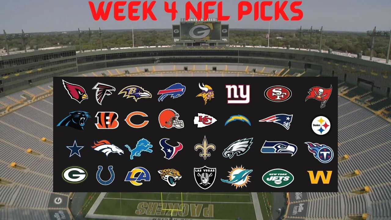 Packers, Bills, Bucs, and Eagles will Shine while Raiders continue to sink-NFL Week 4 Predictions