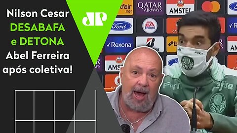 "EU VOU FALAR! Esse Abel CHEGOU AGORA e tá virando um..." Nilson DESABAFA após coletiva!