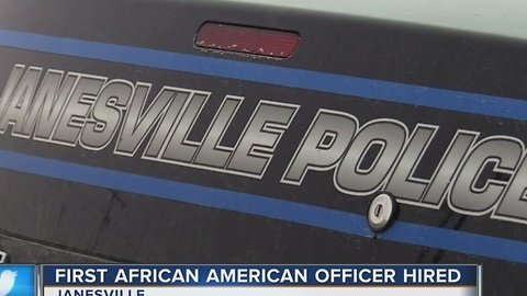 First African American Police Officer Hired at Janesville Police Department