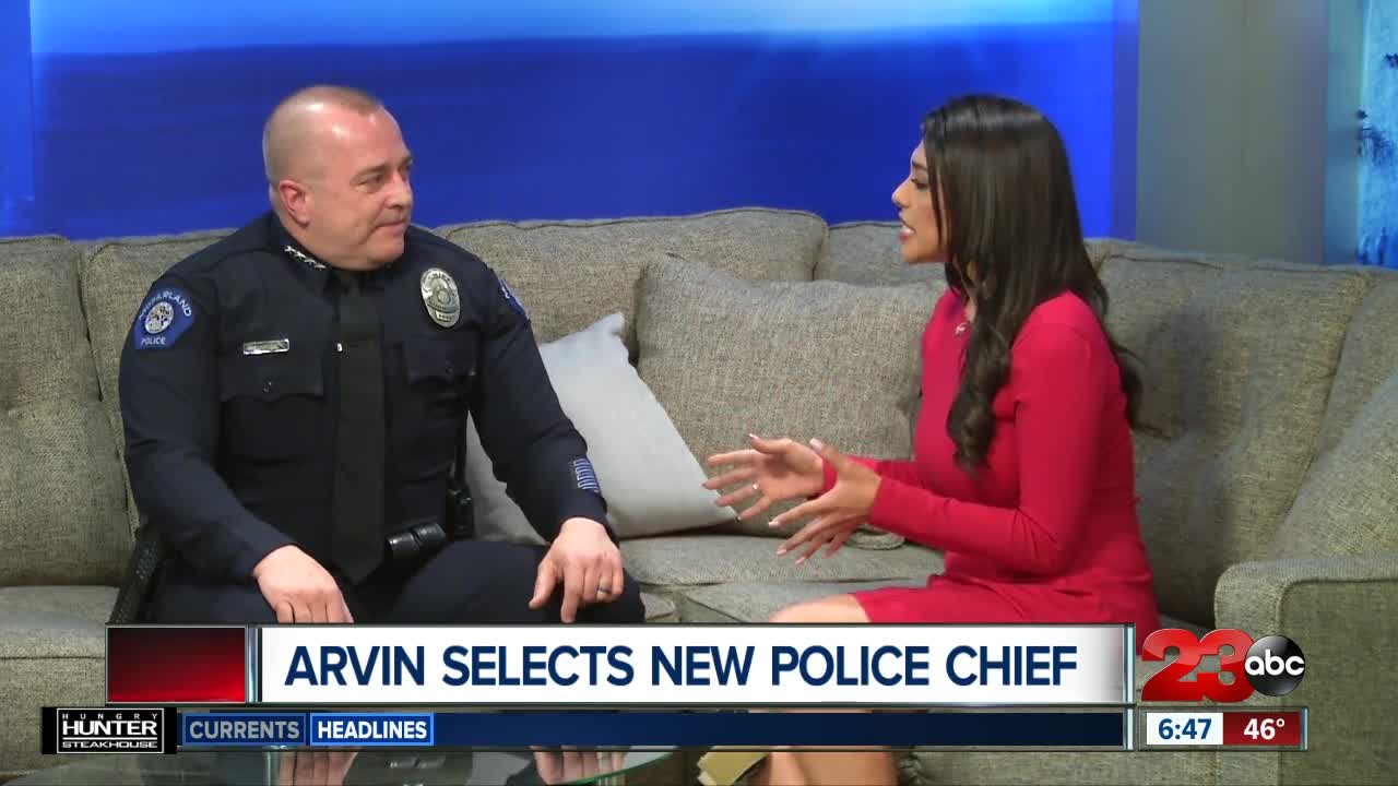 Arvin names Scot Kimble as new police chief