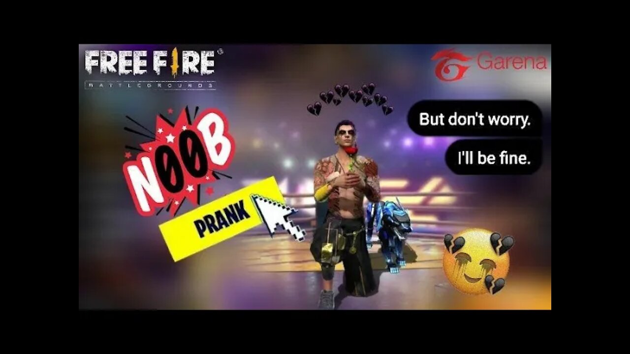 🔥Free Fire🔥Noob Prank🔥Rose