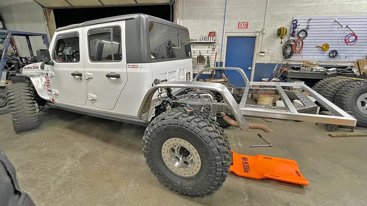 Building a Custom Aluminum Flatbed Truck Camper on my Jeep Gladiator