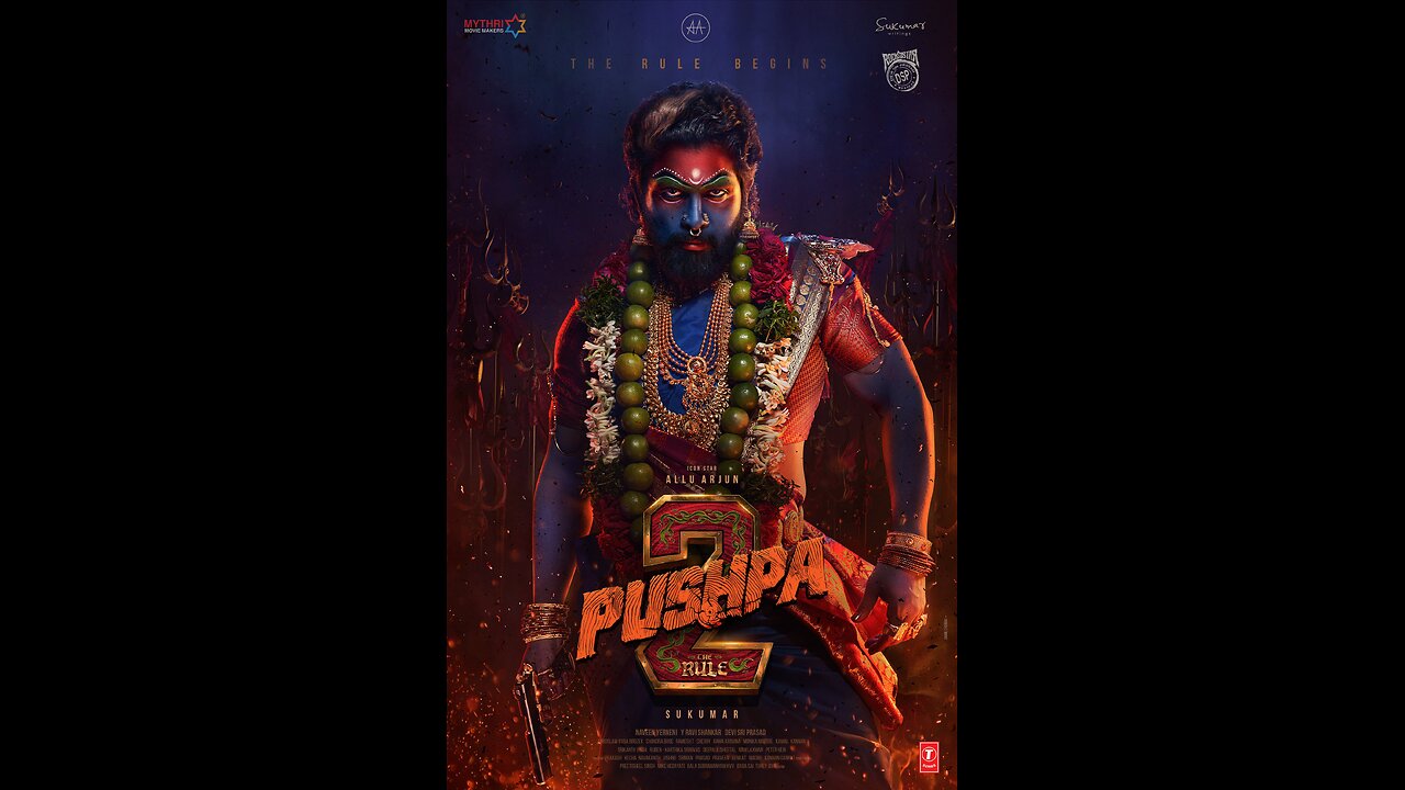 NEW:PUSHPA 2:THE RULE TEASER TRAILER 2024!!