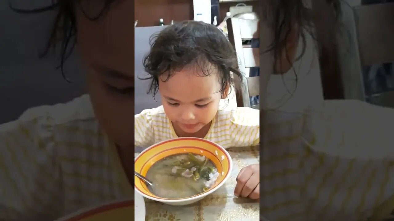 Batang Magana #sinigang #eatgoodfeelgood #cutebabyfunny