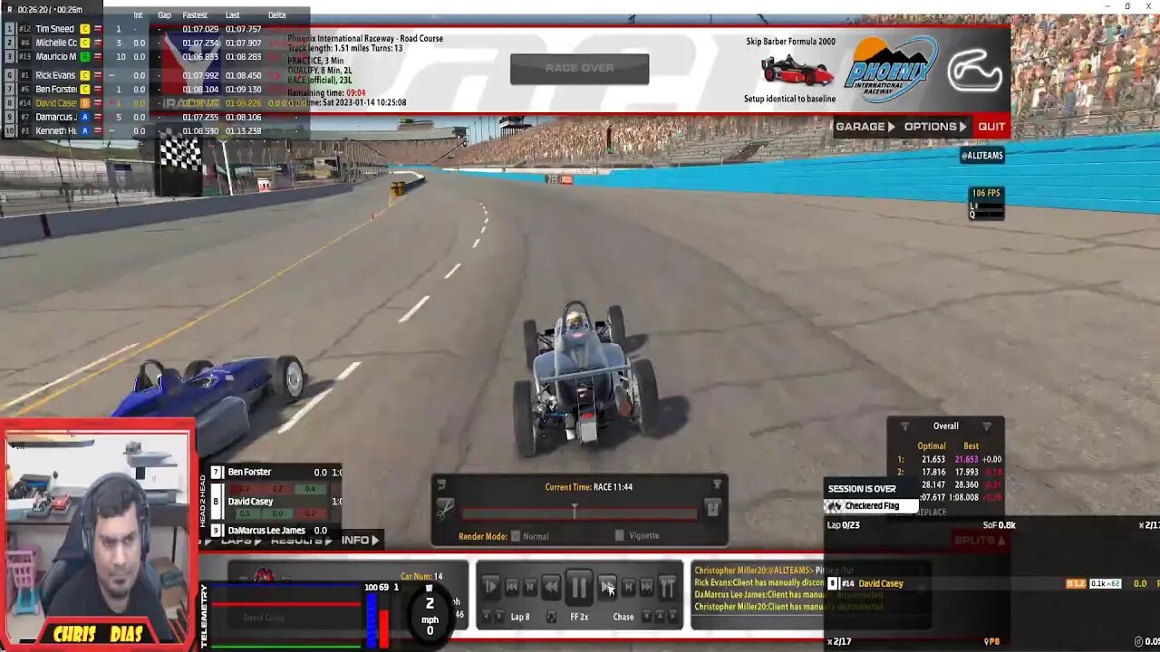 iRacing noob in the Skippy @ Phoenix RACEWAY!!!!!!