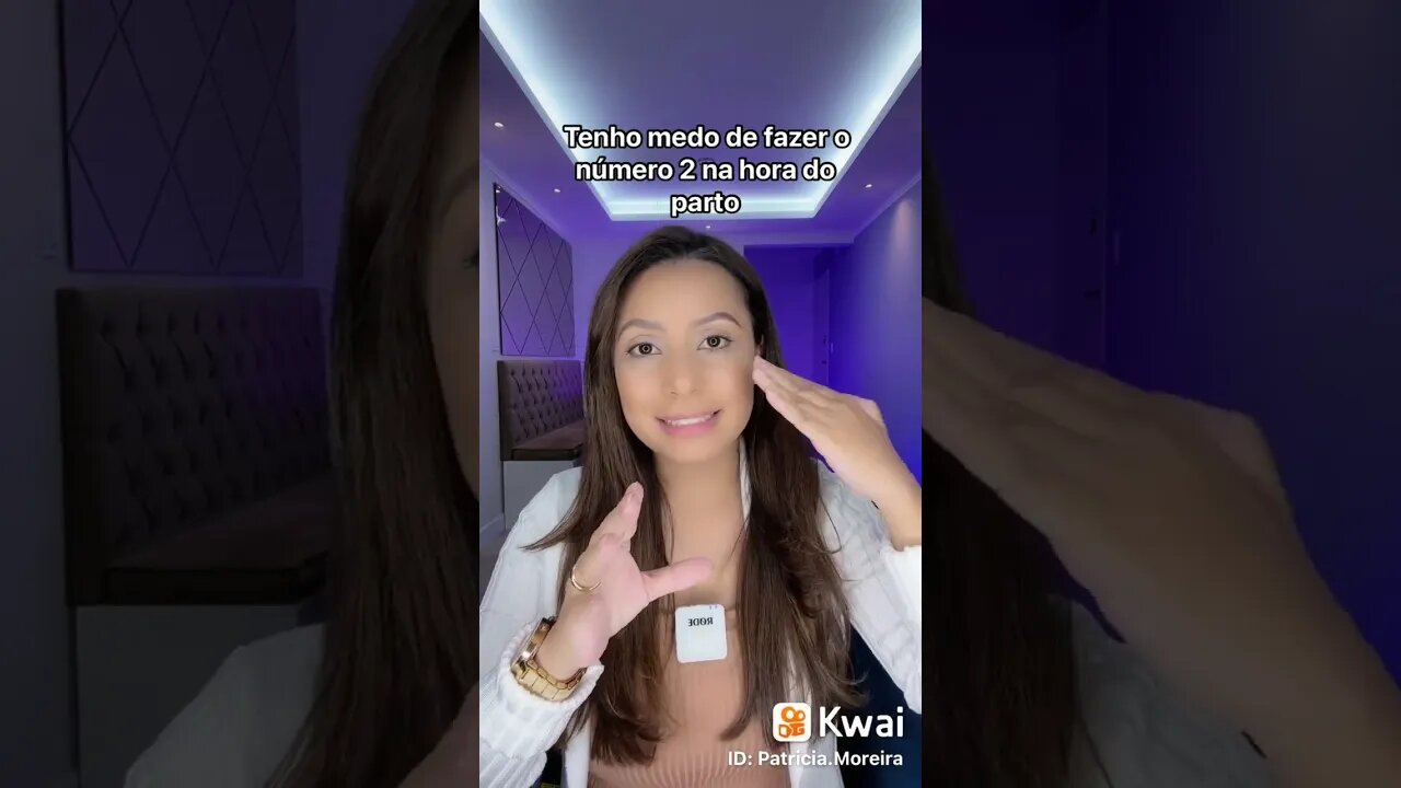 Medo de fazer o número dois na hora do parto