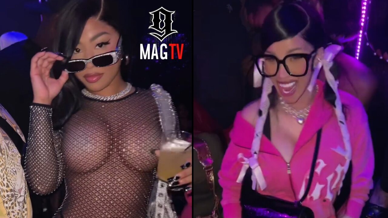 GYATT! Cardi B's Sister Hennessy Shuts The Club Down While Outside Wit Sis! 😛