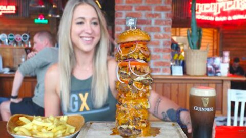 Dublin's Man vs.Hog Burger Challenge