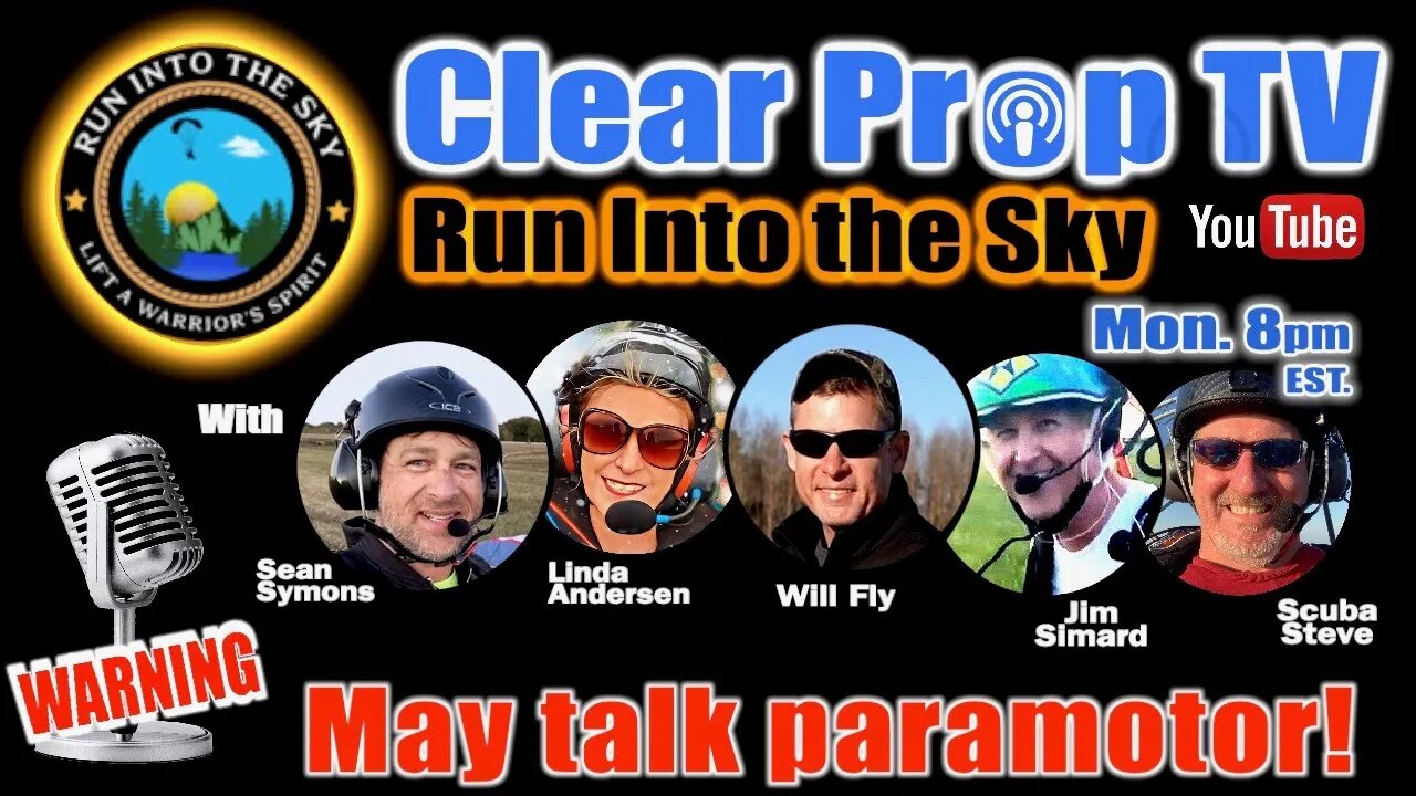 Ep 188 Ben Raven -Hot Air Ballon - Paramotor - UK Pilot - Run Into The Sky Nonprofit