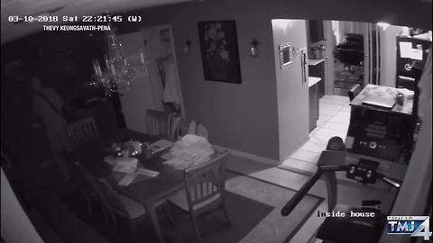 VIDEO: Armed robbers break into home on Milwaukee's south side