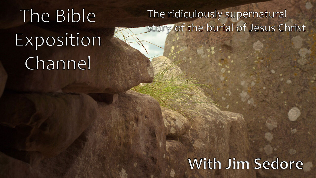 The ridiculously supernatural story of the burial of Jesus Christ