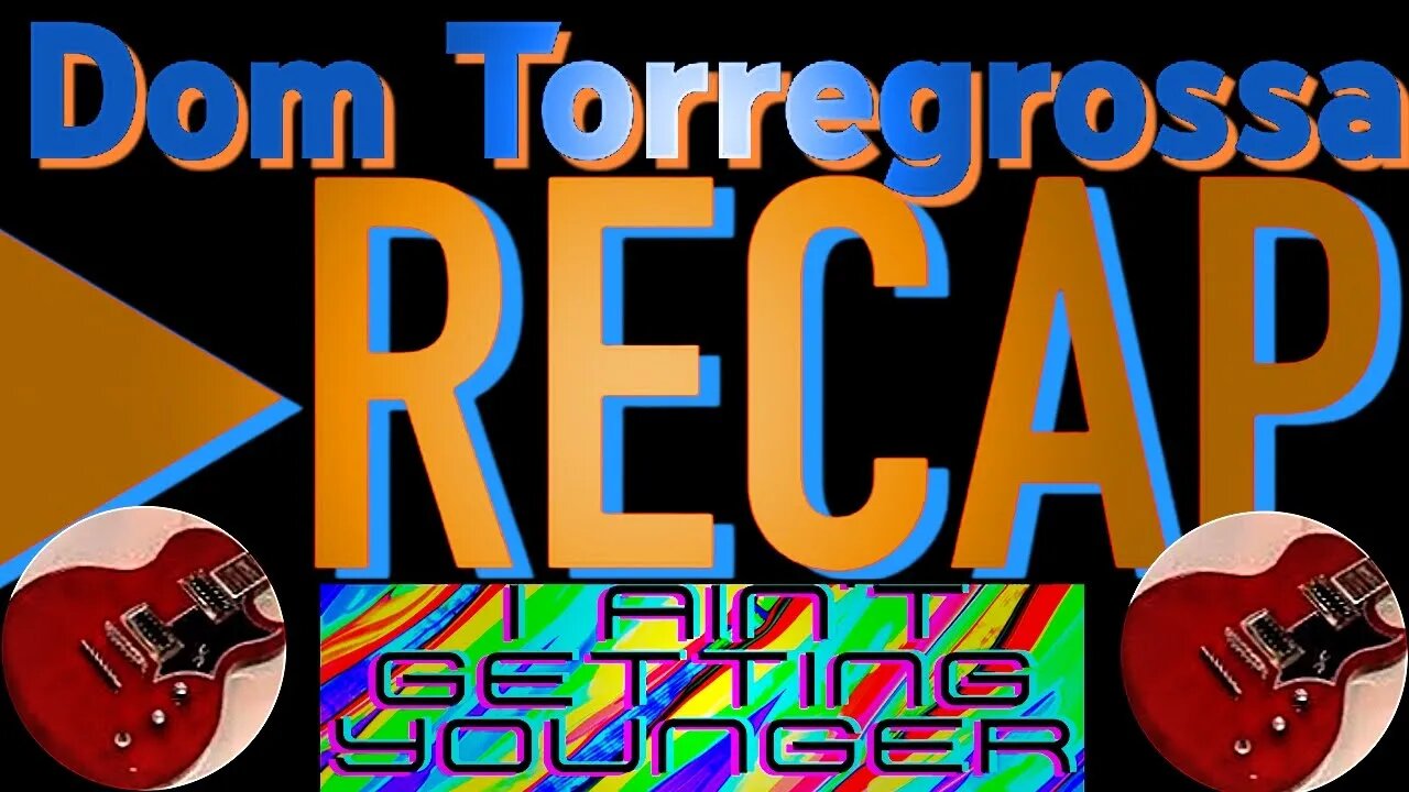 Musician Dom Torregrossa Shares His Story & Performs Live - Live Stream Highlights"