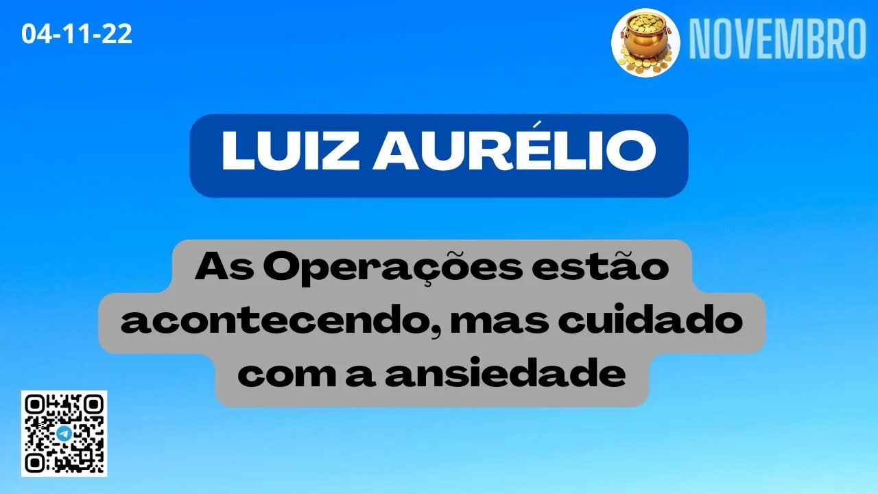 LUIZ AURÉLIO Operações Acontecendo Cuide a Ansiedade