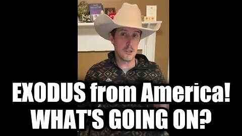 New Derek Johnson: Mass EXODUS from America! WHAT'S GOING ON?